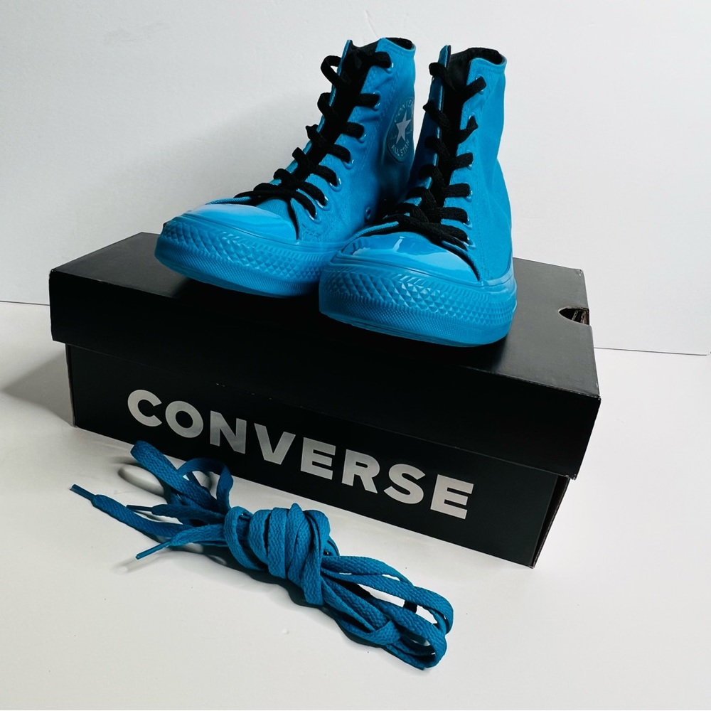 Converse X OPI Blue Chuck Taylor All Star High Top 'Music Is My Muse’